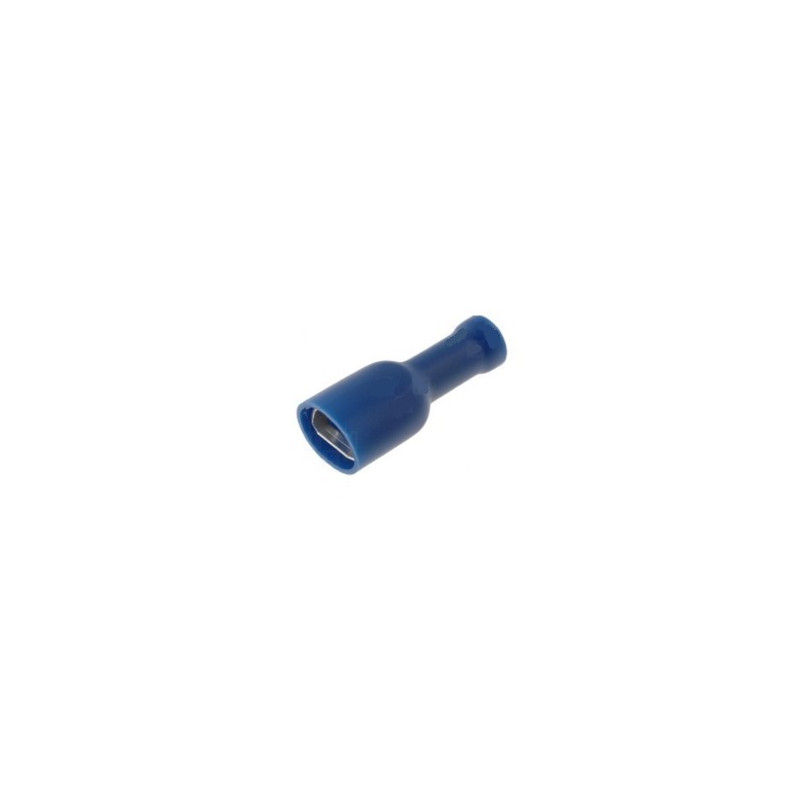 TERMINAL FASTON HEMBRA 6 3 PREAISLADO AZUL 2 5mm TERMINAL FASTON HEMBRA 6 3 PREAISLADO AZUL 2 5mm