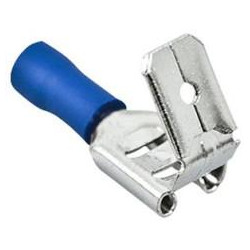 TERMINAL FASTON HEMBRA-MACHO 6 3 PREAISLADO AZUL
