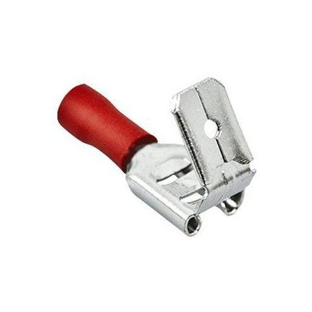 TERMINAL FASTON HEMBRA-MACHO 6 3 PREAISLADO ROJO