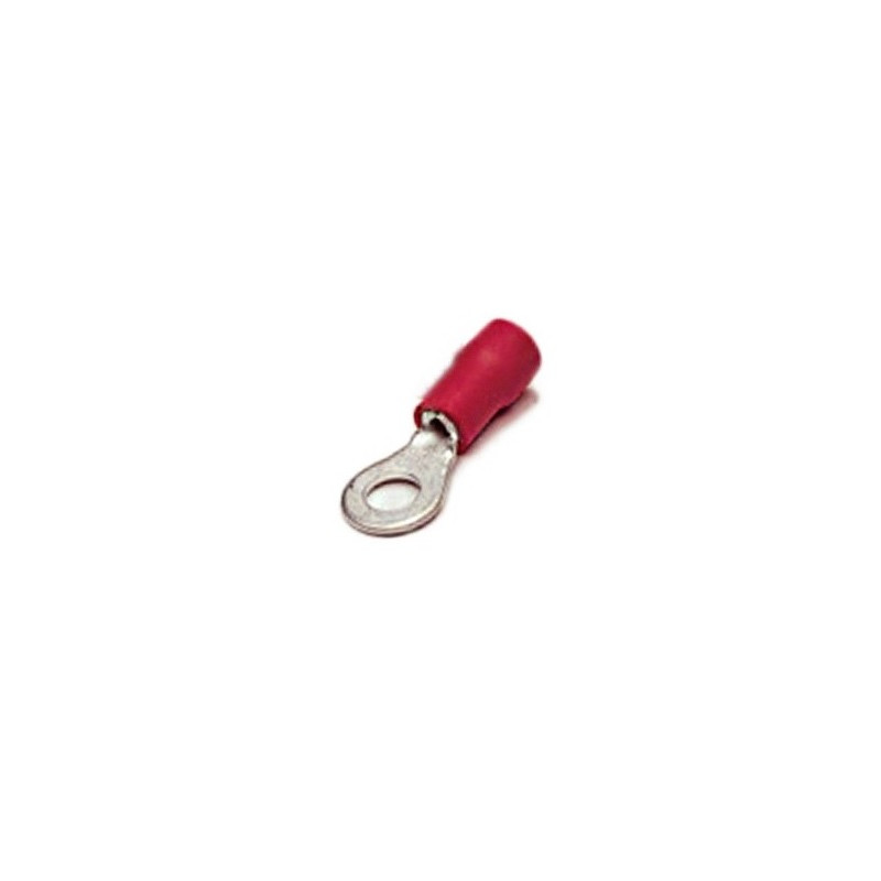 TERMINAL REDONDO 5 3mm PREAISLADO ROJO 1 5mm