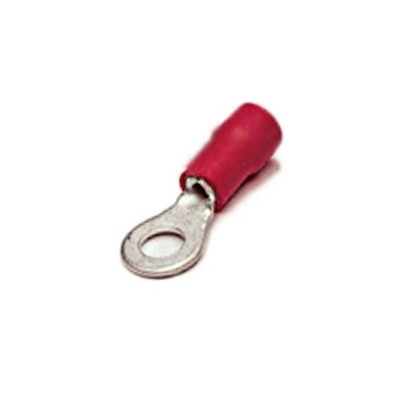 TERMINAL REDONDO 5 3mm PREAISLADO ROJO 1 5mm