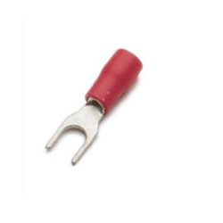 TERMINAL PREAISLADO HORQUILLA 3 2mm ROJO 1 5mm