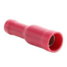 TERMINAL AISLADO HEMBRA CILINDRICO ROJO 1 5mm