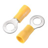 TERMINAL PREAILADO REDONDO 4 3mm AMARILLO
