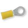TERMINAL PREAISLADO REDONDO 6 4mm AMARILLO