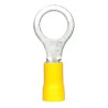 TERMINAL AISLADO REDONDO 10 5mm AMARILLO