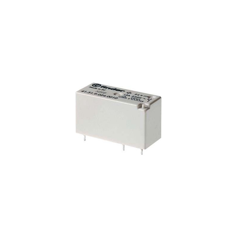 RELE 24VCC 12A 1CTO P BAJO FINDER 41 31 9 024 0010 RELE 24VCC 12A 1CTO P BAJO FINDER 41 31 9 024 0010