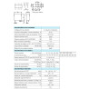 RELE 48 V 8A 2 CTOS  5MM