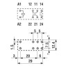 RELE 230V AC 2 CTOS 8A 5MM FINDER