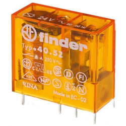 RELE 230V AC 2 CTOS 8A 5MM FINDER