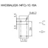 RELE 230VAC 1CTO  10A JQX-14FC