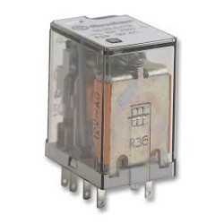 RELE 12VAC 2CTOS 10A FINDER 55 32 8 012 0000