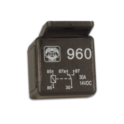 RELE AUTOMOCION 12VDC 20-30A FASTON