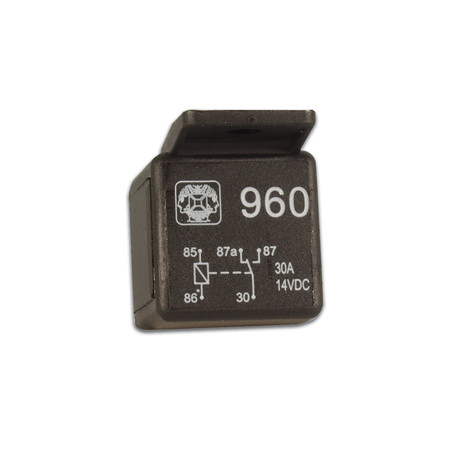RELE AUTOMOCION 12VDC 20-30A FASTON