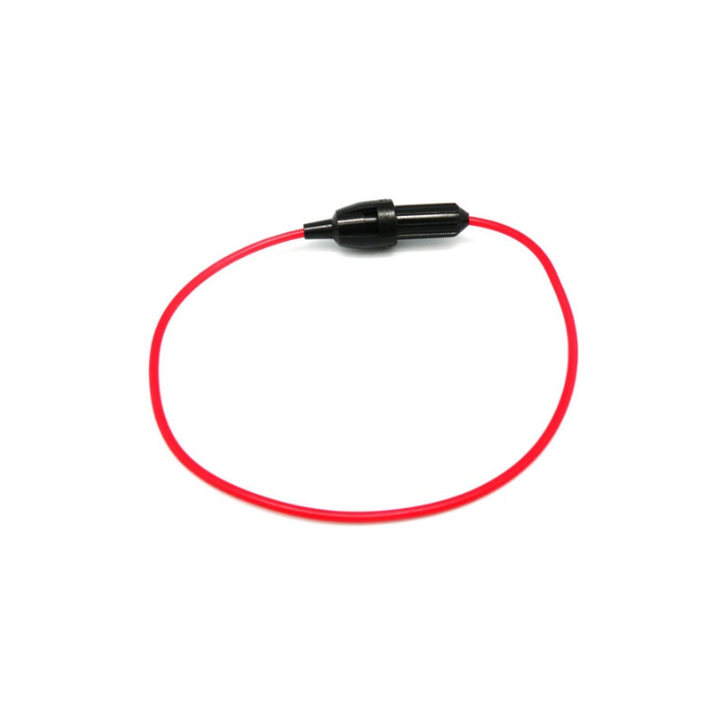 PORTAFUSIBLES 5x20mm CABLE 30 cms PORTAFUSIBLES 5x20mm CABLE 30 cms