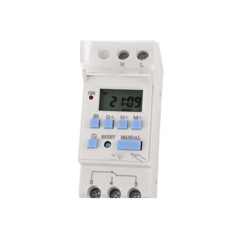 PROGRAMADOR SEMANL DIGITAL CARRIL 12V