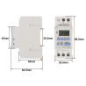 PROGRAMADOR SEMANL DIGITAL CARRIL 12V