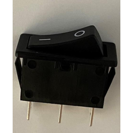 INTERRUPTOR BIPOLAR NEGRO 16A ON-OFF