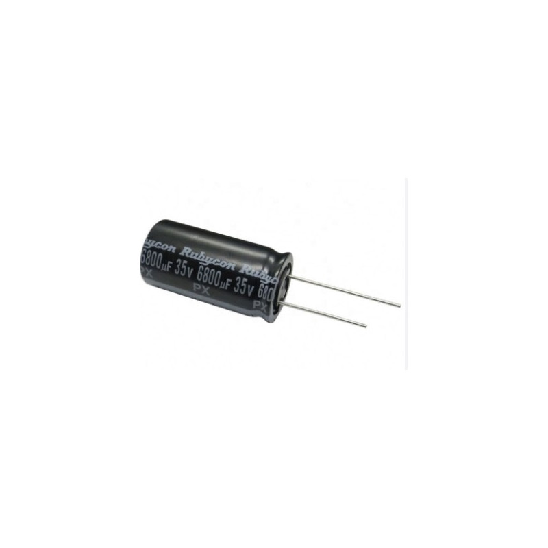 CONDENSADOR ELECTROLITICO 6800µF 35V 105º