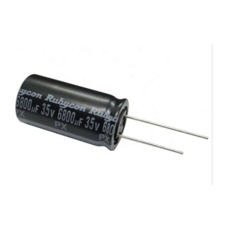 CONDENSADOR ELECTROLITICO 6800µF 35V 105º