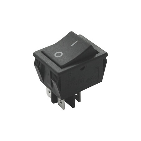 INTERRUPTOR BIPOLAR NEGRO 16A 250V
