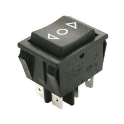 INTERRUPTOR BIPOLAR NEGRO ON-OFF-ON