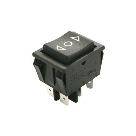 INTERRUPTOR BIPOLAR NEGRO ON-OFF-ON