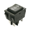 INTERRUPTOR BIPOLAR NEGRO ON-OFF-ON