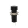 PULSADOR NORMALMENTE CERRADO 125V 3A NEGRO