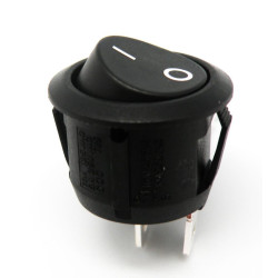 INTERRUPTOR NEGRO TIPO ROCKER ON-OFF