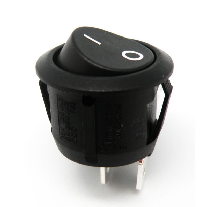 INTERRUPTOR NEGRO TIPO ROCKER ON-OFF