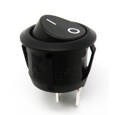INTERRUPTOR NEGRO TIPO ROCKER ON-OFF