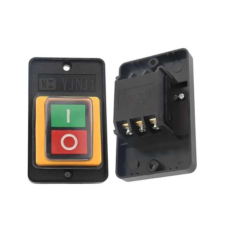INTERRUPTOR DE BOTON ON/OFF 10A 220V/380V