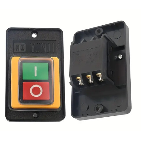 INTERRUPTOR DE BOTON ON/OFF 10A 220V/380V