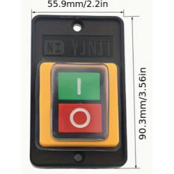 INTERRUPTOR DE BOTON ON/OFF 10A 220V/380V