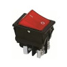 INTERRUPTOR BIP N/ROJO  ATORNILLABLE