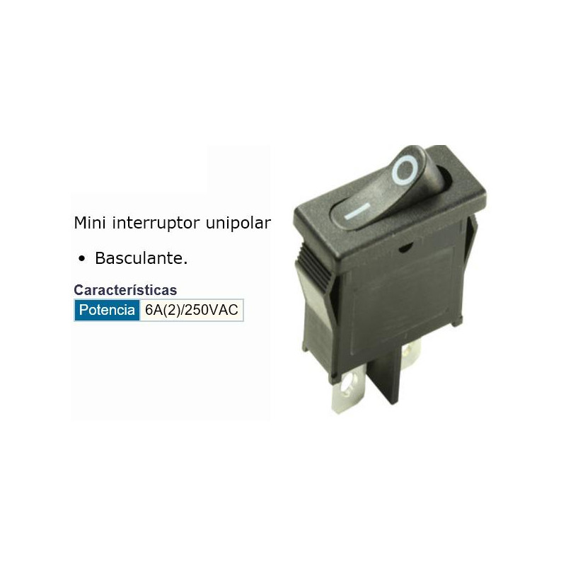 INTERRUPTOR UNIPOLAR N/N OPACO 220V INTERRUPTOR UNIPOLAR N/N OPACO 220V