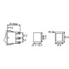 CONMUTADO BASC EMP  16A/250VAC DPD3T  ON -OFF- ON 