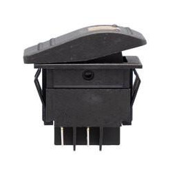 INTERRUPTOR BASCULANTE 12V 20A LUMINOSO LED ROJO