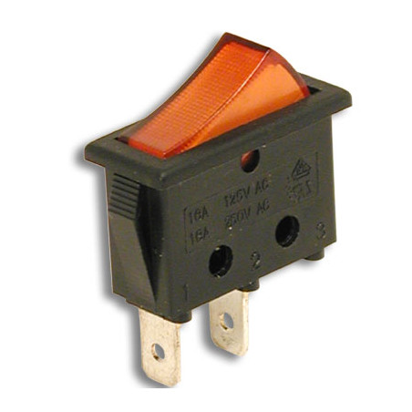 INTERRUPTOR BASC EMP ON-OFF SPST 2P 16A250V S/LUZ