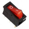 INTERRUPTOR BASC EMP  ON-OFF SPST 2POS ROJO