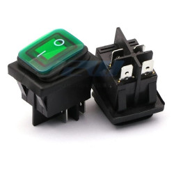 INTERRUPTOR BASC EMP  ON-OFF 16A/250VAC IMP  VERDE