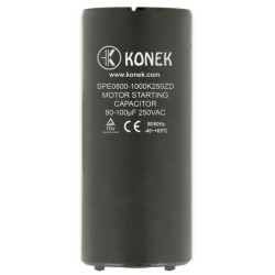 CONDENSADOR 80-100MF 220V  ALTERNA
