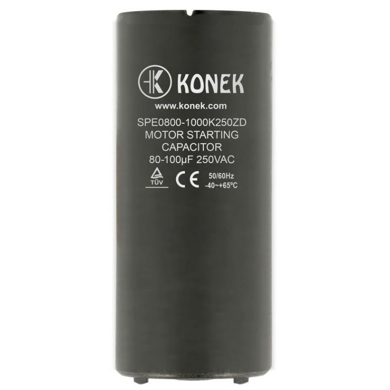 CONDENSADOR 80-100MF 220V  ALTERNA