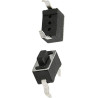 PULSADOR TACTO 3X6MM DC 12V 50MA ALTO 5MM