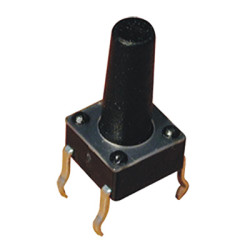 PULSADOR TACTO 6X6MM DC 12V 50MA ALTO 12 5MM