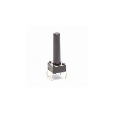 PULSADOR TACTO 6X6MM 4 PATA DC 12V 50MA ALTO 17MM