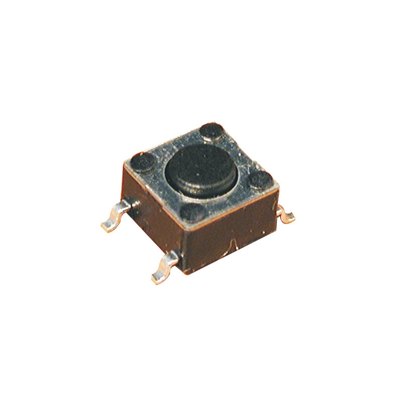 PULSADOR TACTO 6X6MM DC 12V 50MA SMD ALTO 4 3MM PULSADOR TACTO 6X6MM DC 12V 50MA SMD ALTO 4 3MM