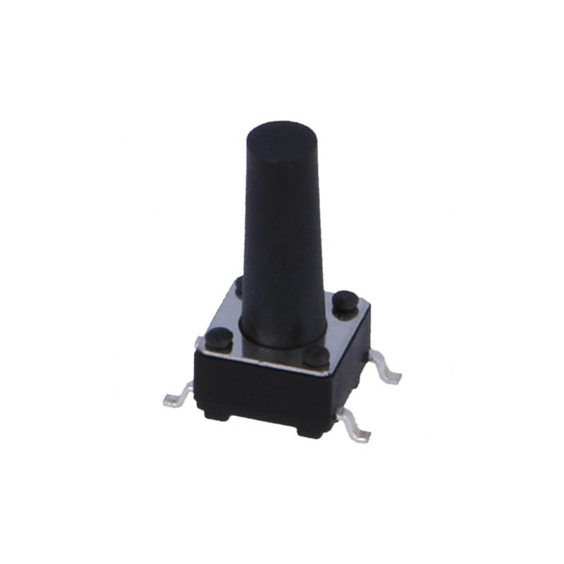PULSADOR TACTO 6X6MM DC 12V 50MA SMD ALTO 13MM PULSADOR TACTO 6X6MM DC 12V 50MA SMD ALTO 13MM