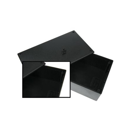 CAJA DE MONTAJE 200x110x65mm COLOR NEGRO